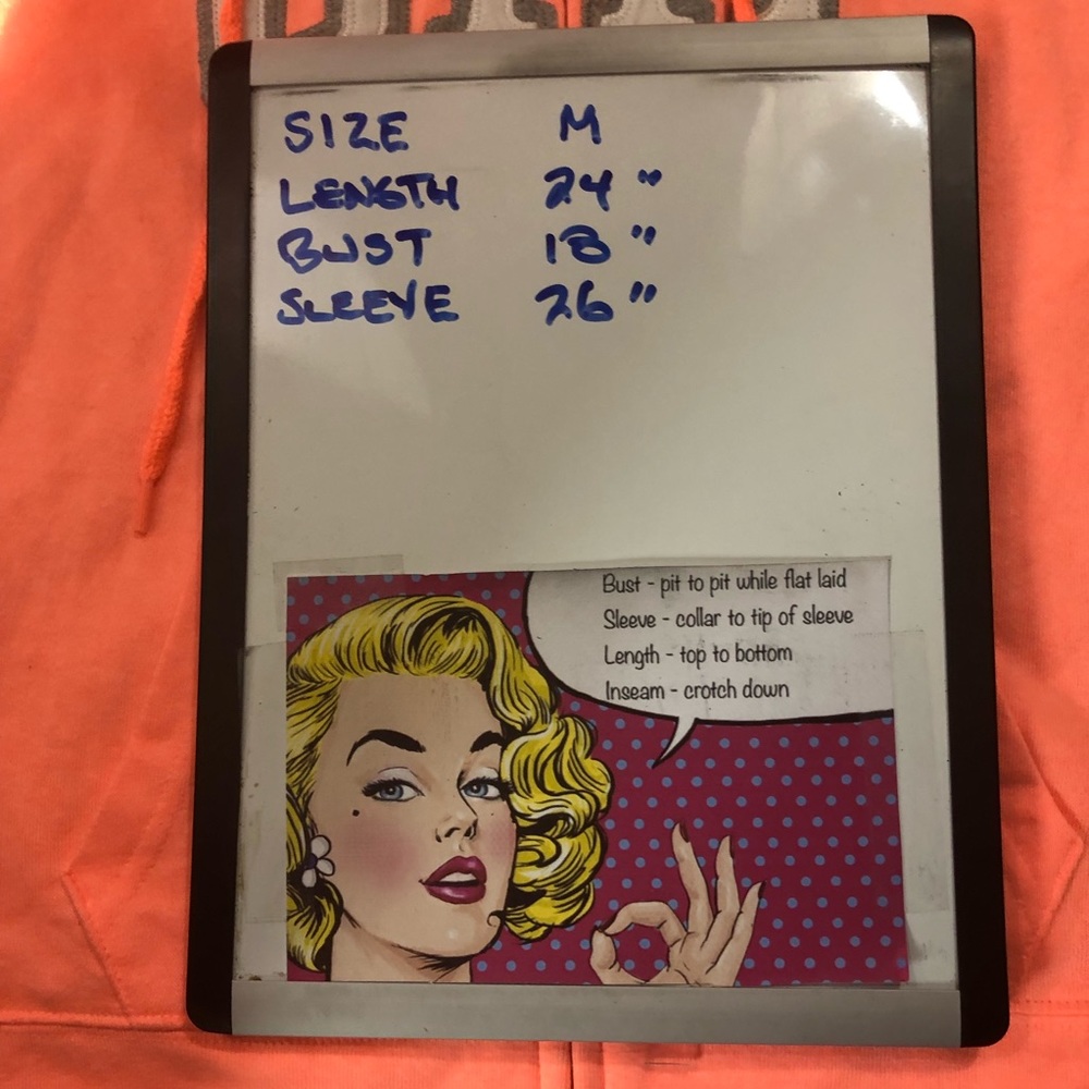 Gap women’s full zip jacket orange M - Picture 5 of 5